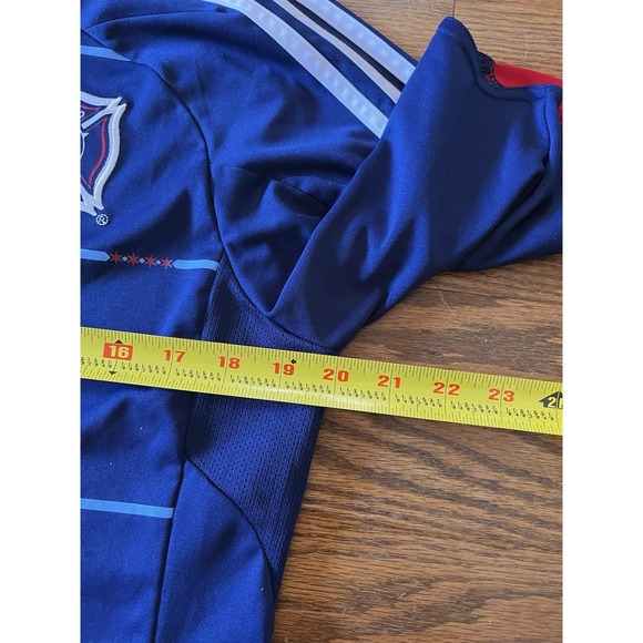 ADIDAS CLIMACOOL CHICAGO FIRE SOCCER GAME JERSEY SIZE MEDIUM MLS - Picture 11 of 12